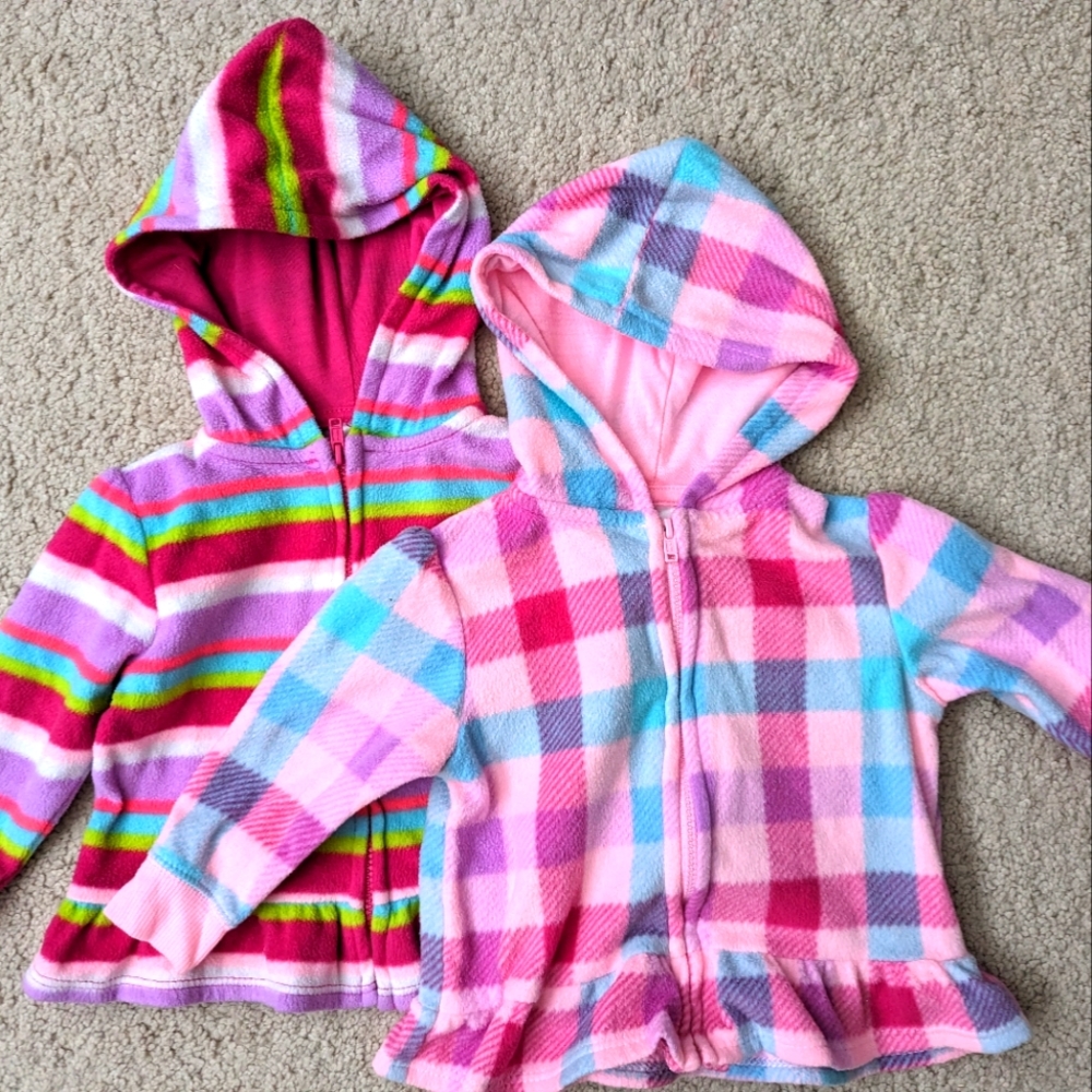 2 Baby Fleece Jackets